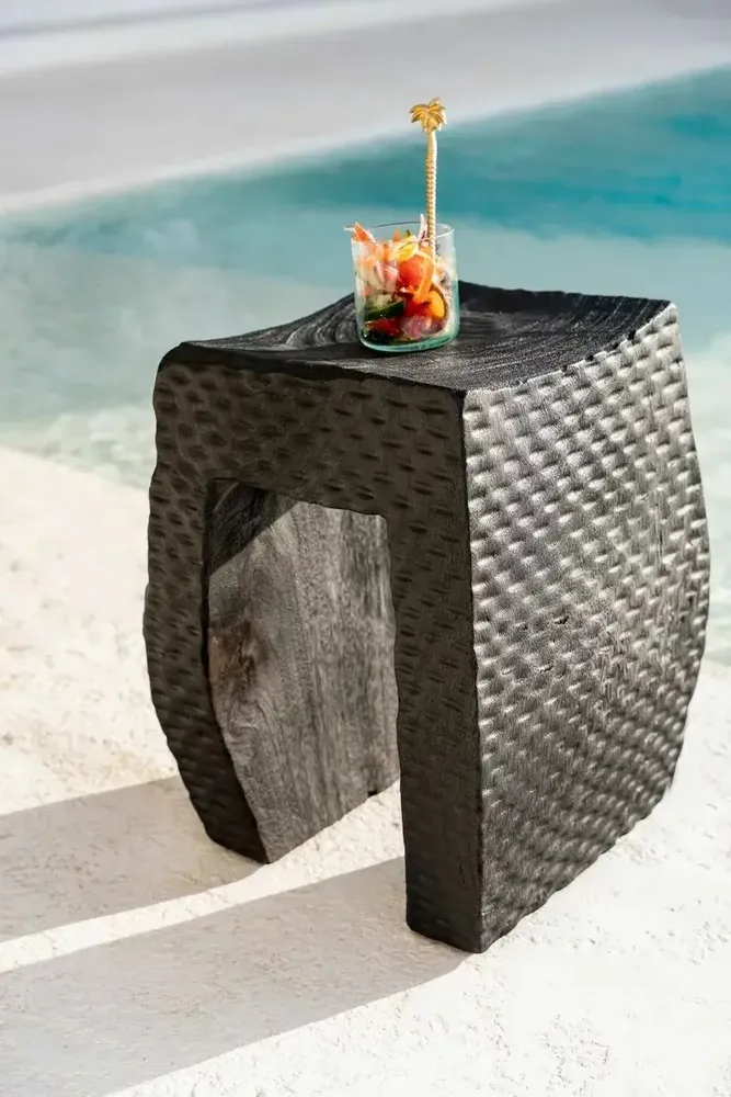 Tabourets - Tabouret The Montano - Noir - BAZAR BIZAR LIVING
