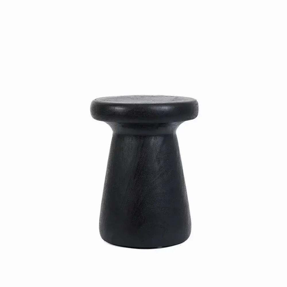 Tabourets - Tabouret Gagang - Noir - BAZAR BIZAR LIVING