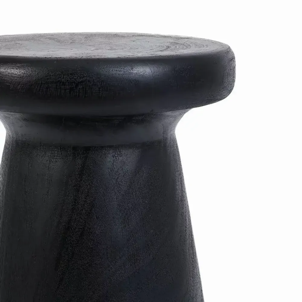 Tabourets - Tabouret Gagang - Noir - BAZAR BIZAR LIVING