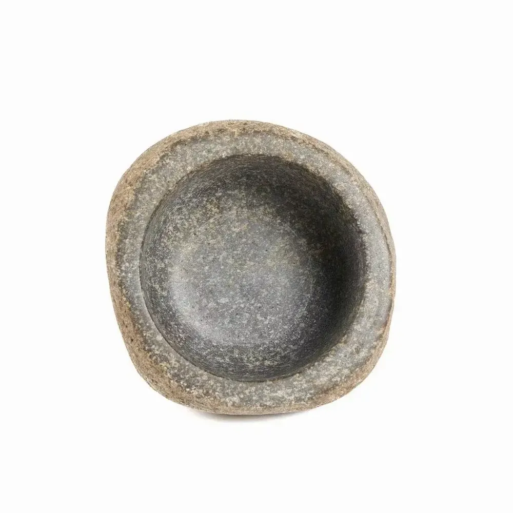 Bowls - The River Stone Bowl - Black - S - BAZAR BIZAR LIVING