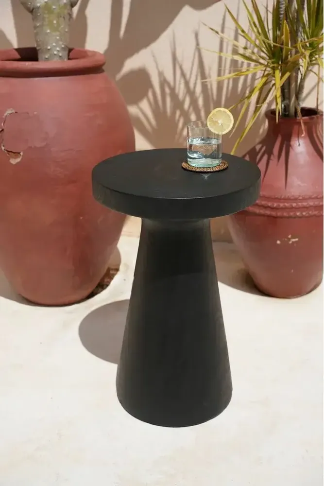 Other tables - The Fiji Side Table - Black - BAZAR BIZAR LIVING