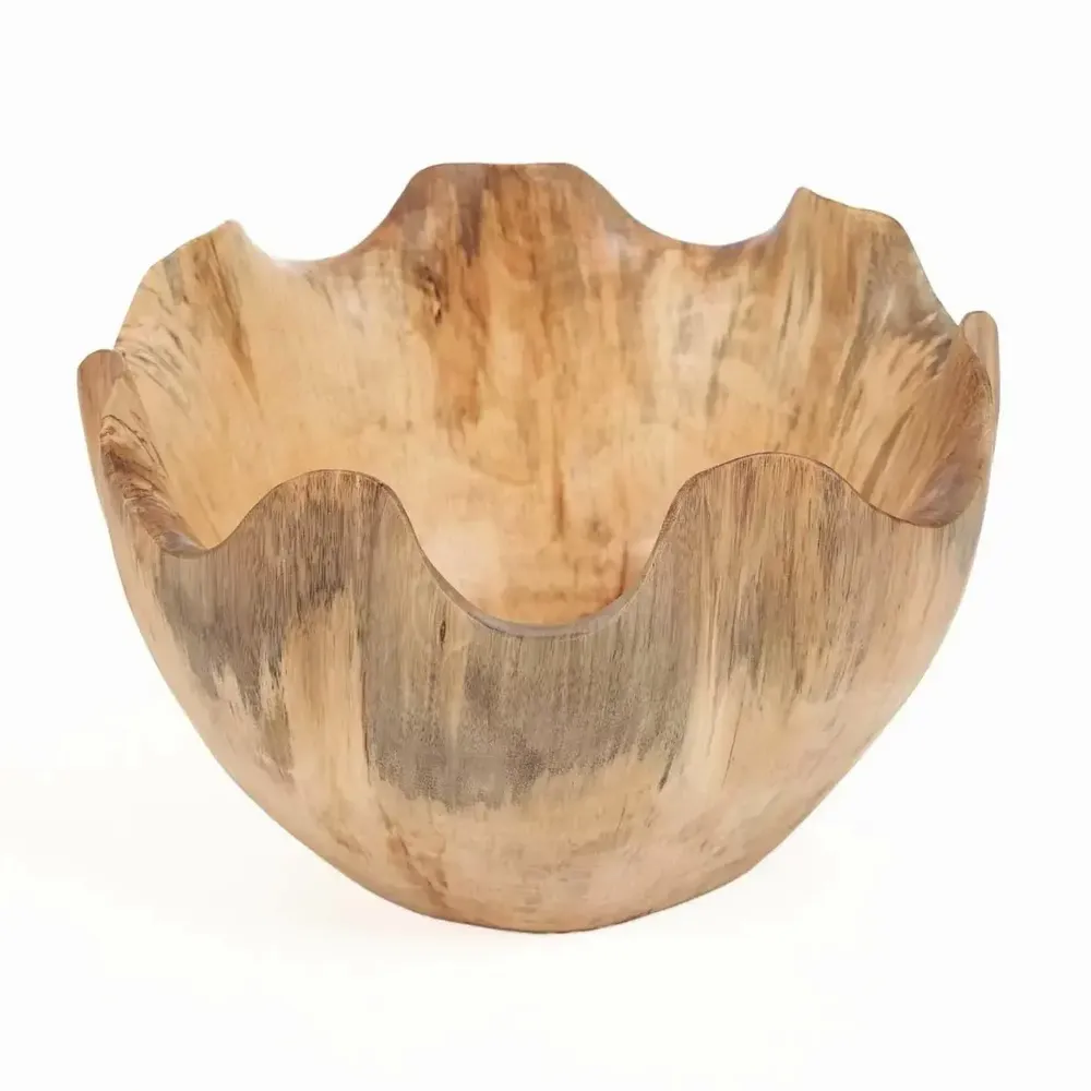 Bowls - The Ifefe Fruit Bowl - Natural - BAZAR BIZAR LIVING