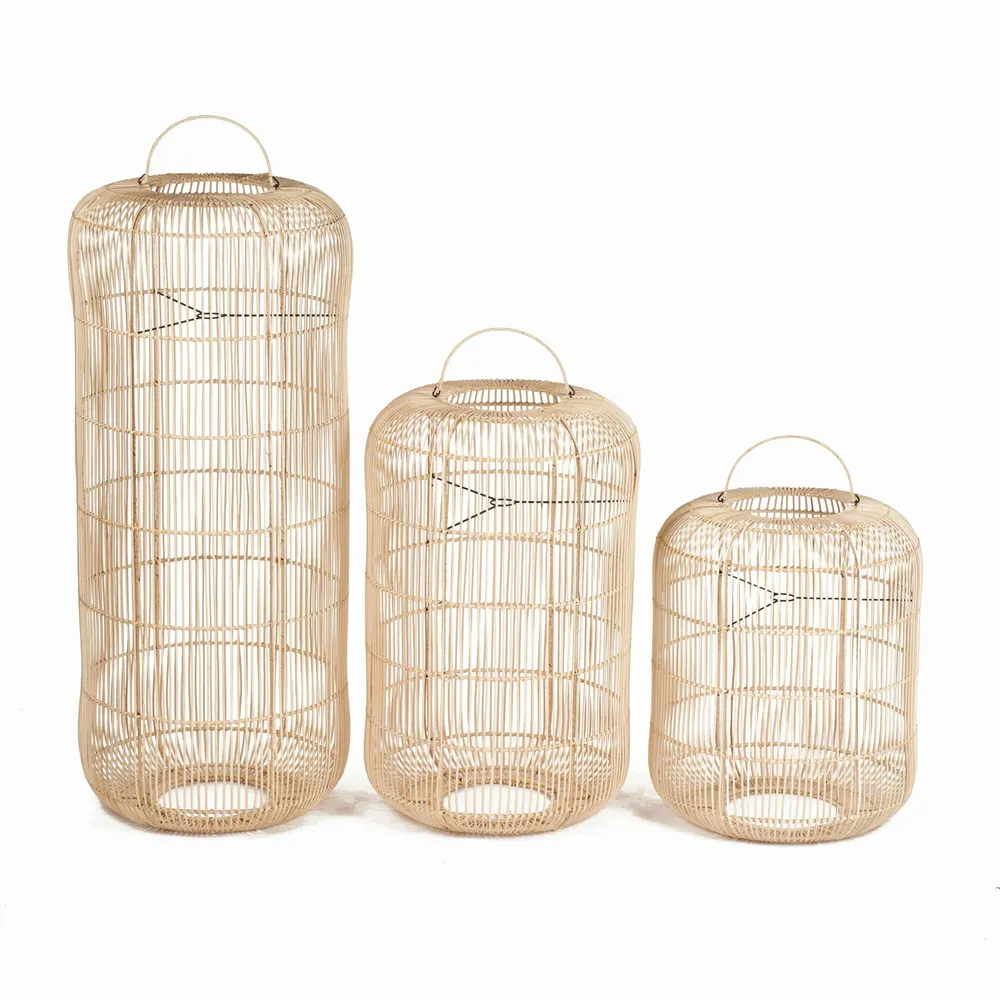 Ceiling lights - The Bozelo Pendant - Natural - XL - BAZAR BIZAR LIVING