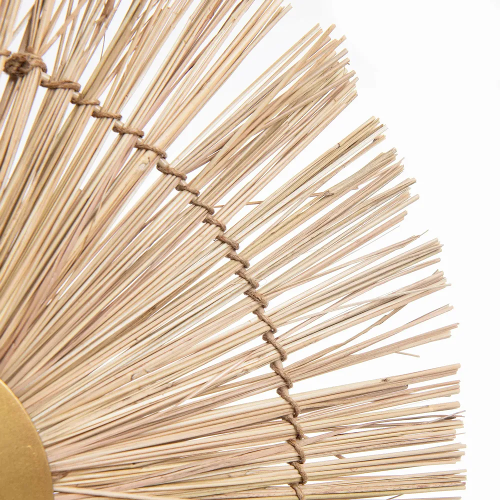 Ceiling lights - The Beausoleil Wall Lamp - Natural Gold - M - BAZAR BIZAR LIVING