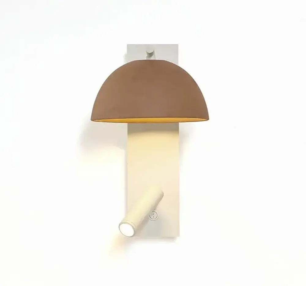 Wall lamps - ABSIS wall lamp with reader vertical - LUXCAMBRA