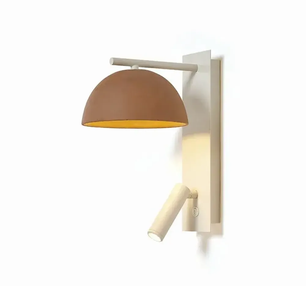 Wall lamps - ABSIS wall lamp with reader vertical - LUXCAMBRA