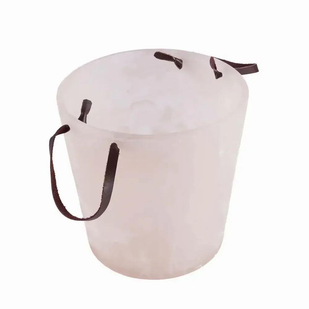 Accessoires pour le vin - Le seau à glace en résine, rose et blanc - BAZAR BIZAR LIVING