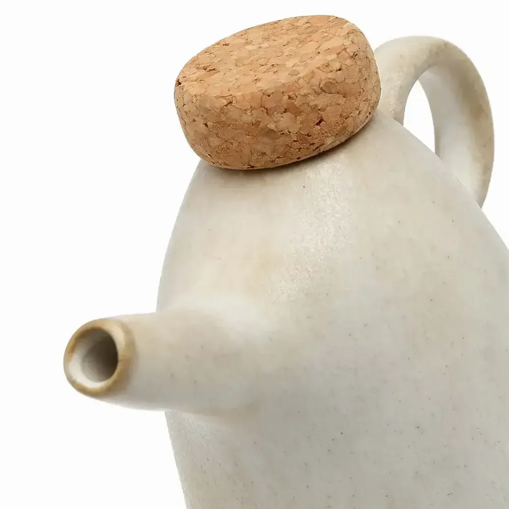 Carafes - La bouteille d'huile d'olive N°78 - Blanche - BAZAR BIZAR LIVING