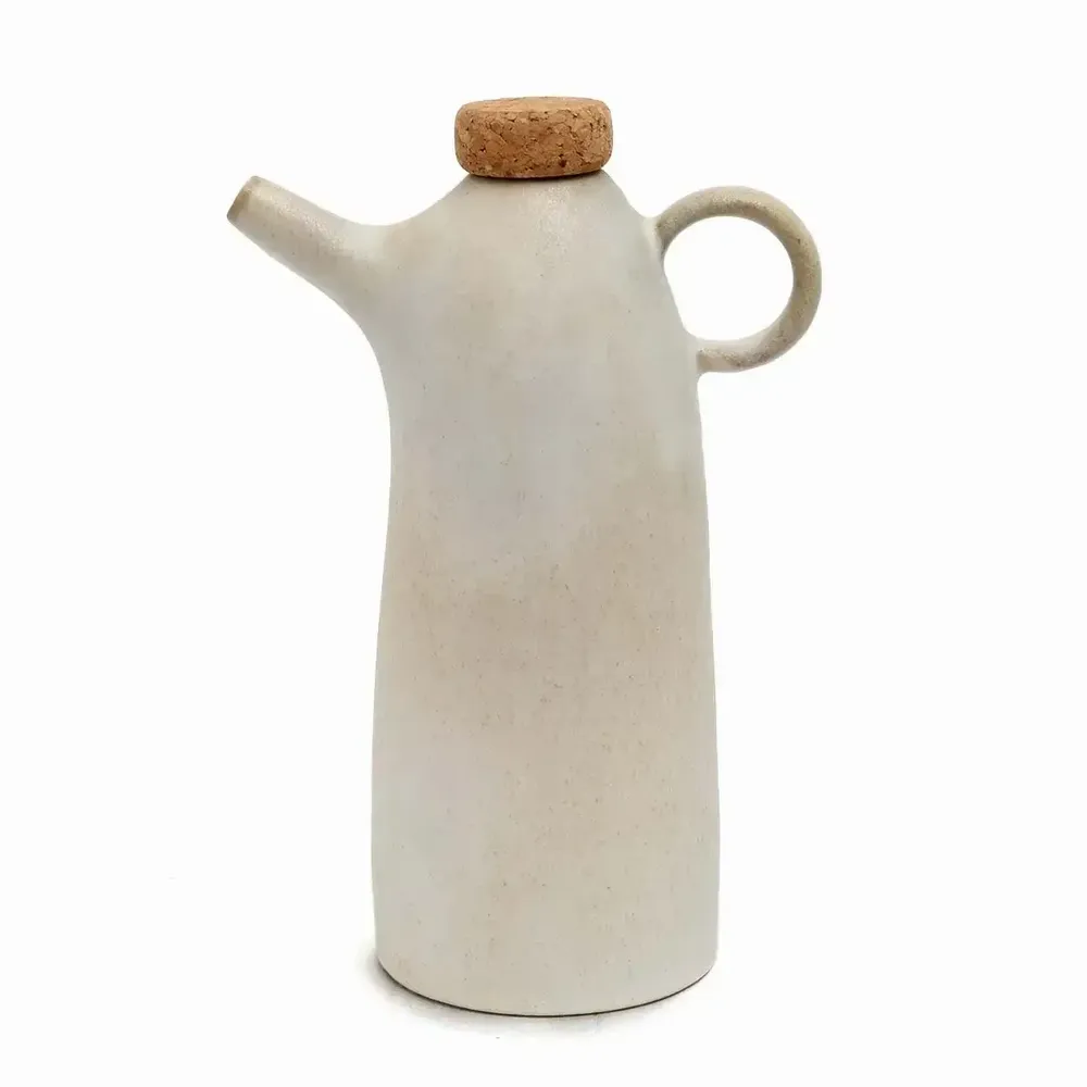 Carafes - La bouteille d'huile d'olive N°78 - Blanche - BAZAR BIZAR LIVING