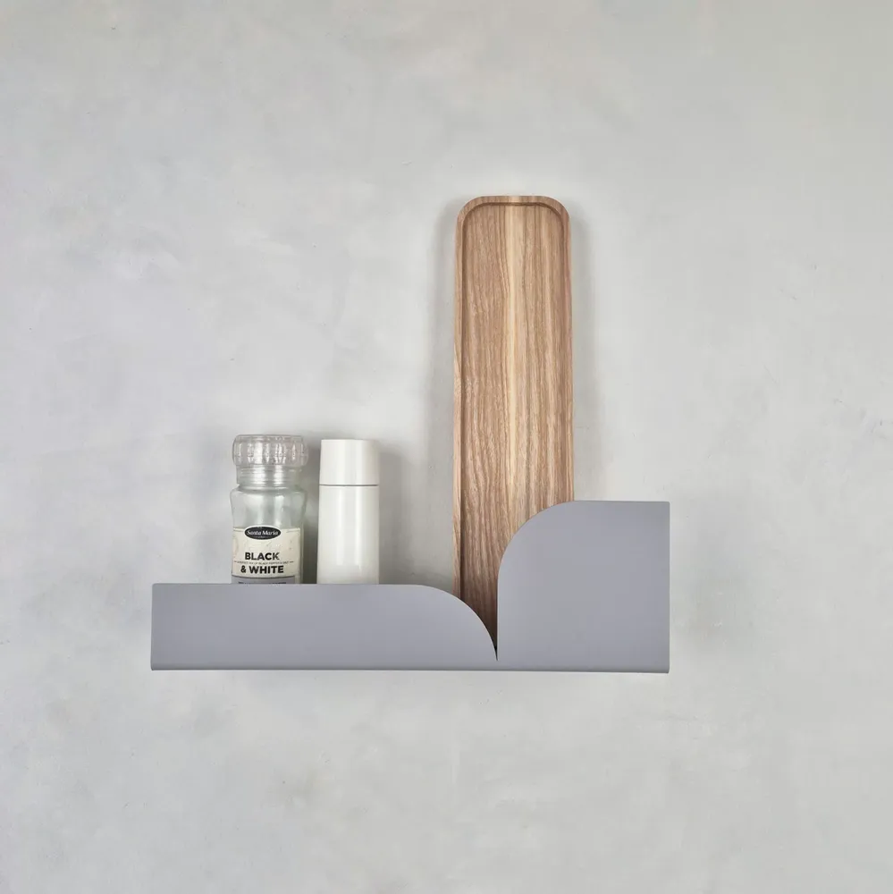 Shelves - Wall shelf, grey BAUHAUS - NAMUOS