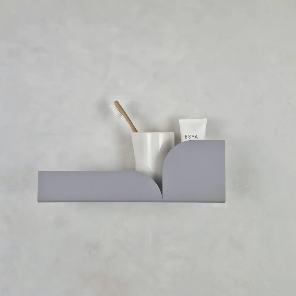 Shelves - Wall shelf, grey BAUHAUS - NAMUOS