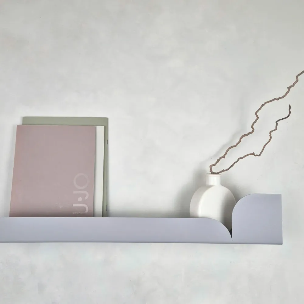 Shelves - Long wall shelf, grey BAUHAUS - NAMUOS