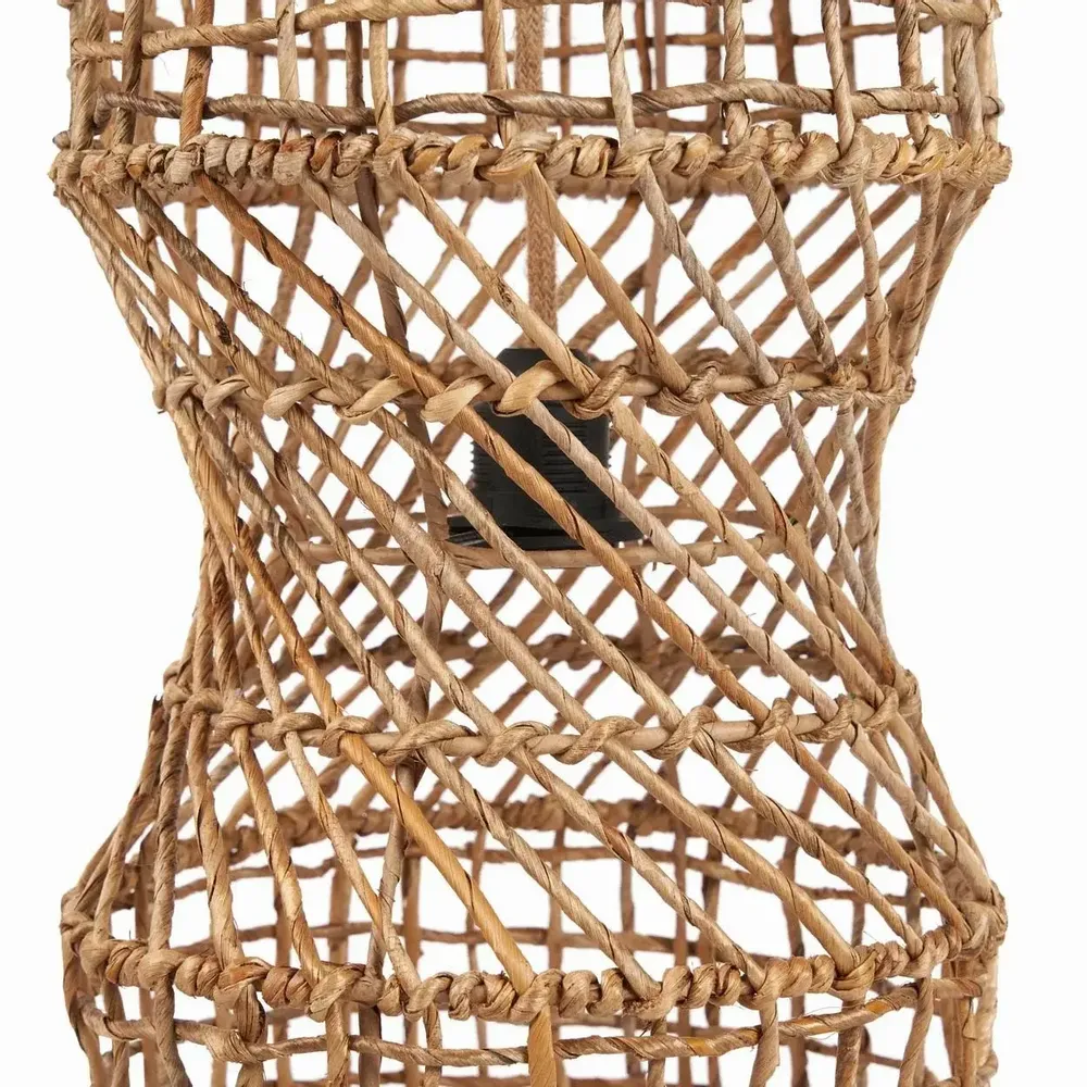 Hanging lights - The GuanYin Pendant - Natural - L - BAZAR BIZAR LIVING