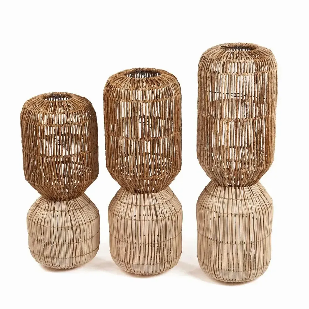 Hanging lights - The ChemChem Pendant - Natural - L - BAZAR BIZAR LIVING