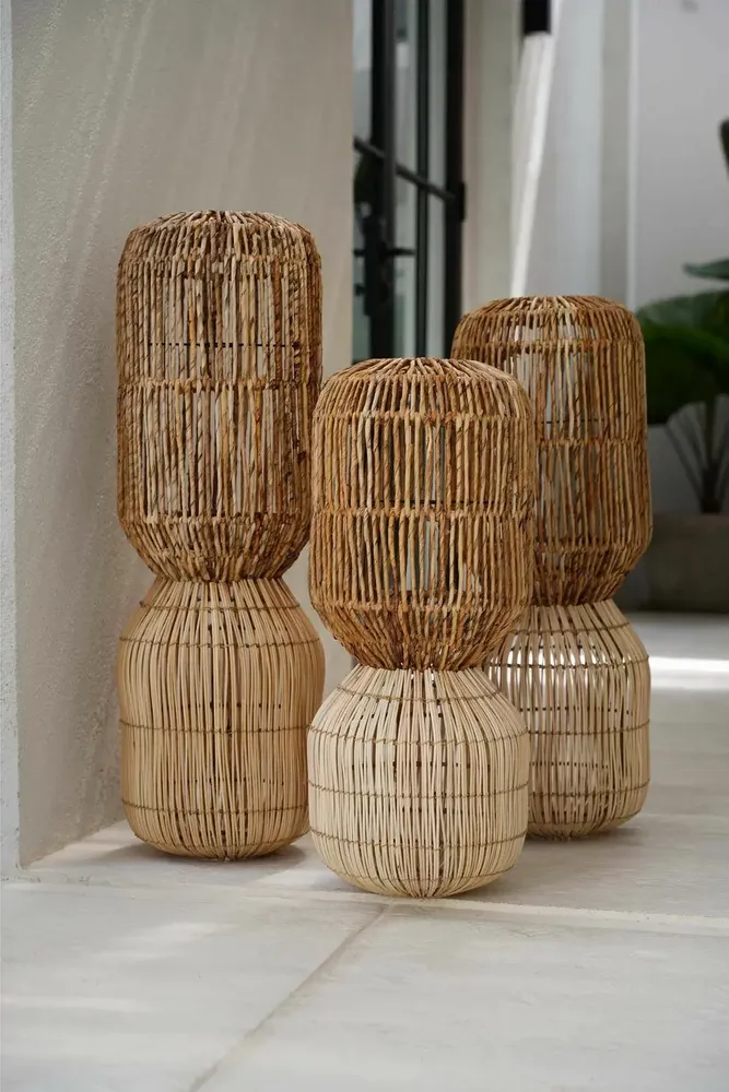 Hanging lights - The ChemChem Pendant - Natural - M - BAZAR BIZAR LIVING