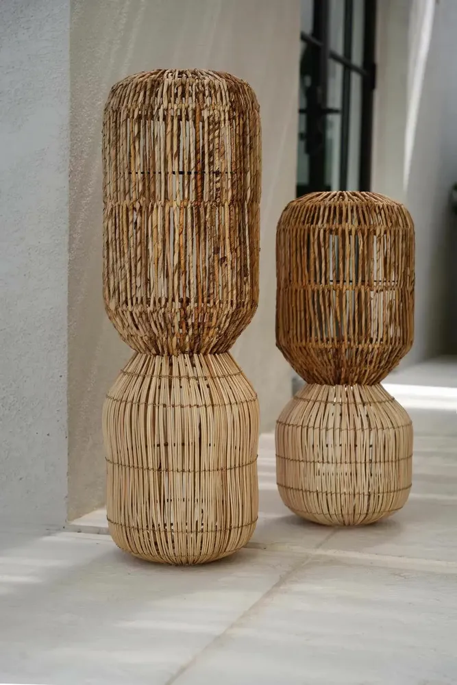 Hanging lights - The ChemChem Pendant - Natural - M - BAZAR BIZAR LIVING
