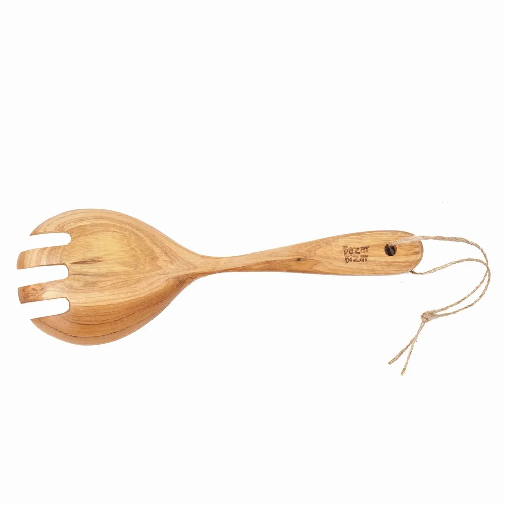 Couverts de service - La fourchette à salade - Naturelle - BAZAR BIZAR LIVING