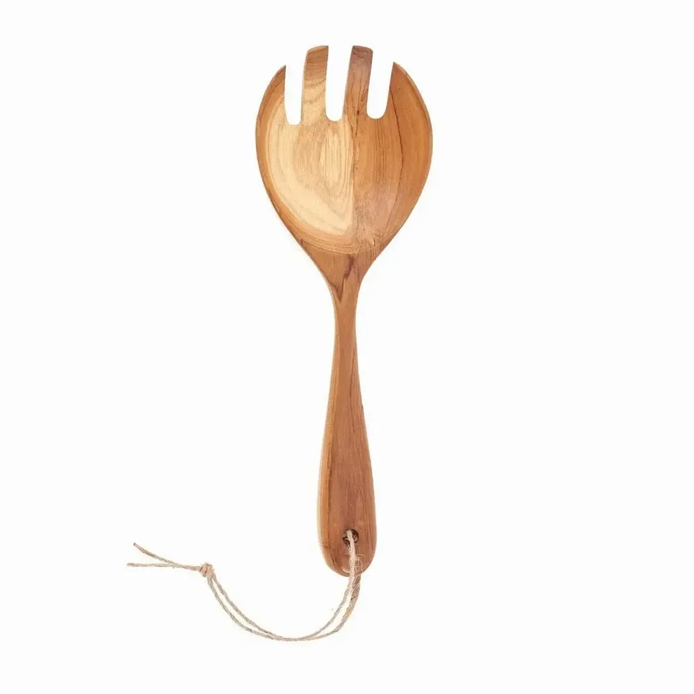 Couverts de service - La fourchette à salade - Naturelle - BAZAR BIZAR LIVING