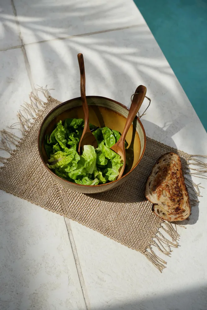 Couverts de service - La fourchette à salade - Naturelle - BAZAR BIZAR LIVING