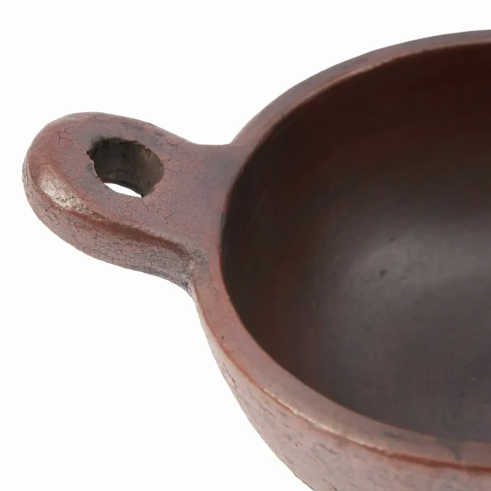 Platter and bowls - The Ethnic Bowl with Handle - Terracotta - S - BAZAR BIZAR LIVING