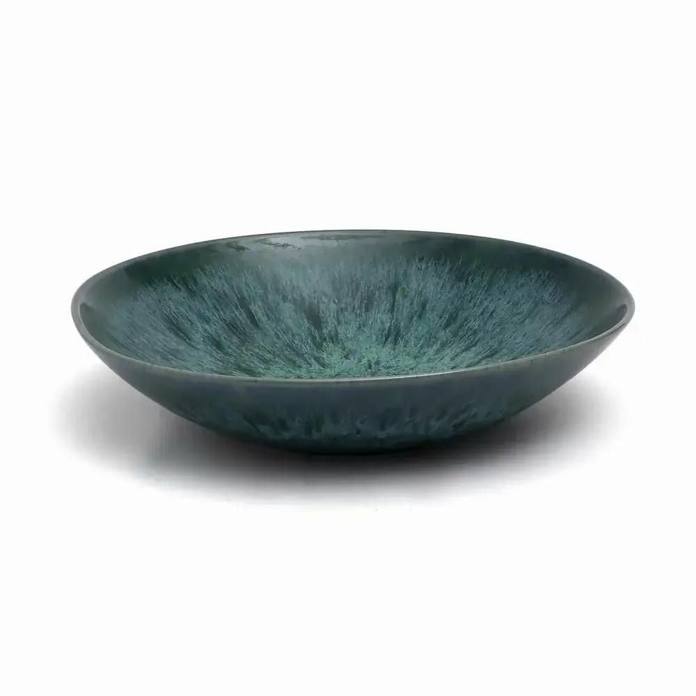 Platter and bowls - The Aqua Pasta Plate - Set of 4 - BAZAR BIZAR LIVING