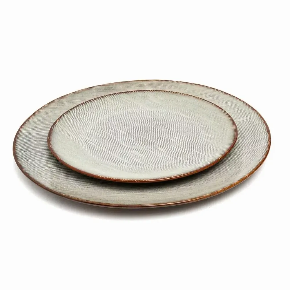 Everyday plates - The Peniche Salad Plate - Set of 6 - BAZAR BIZAR LIVING