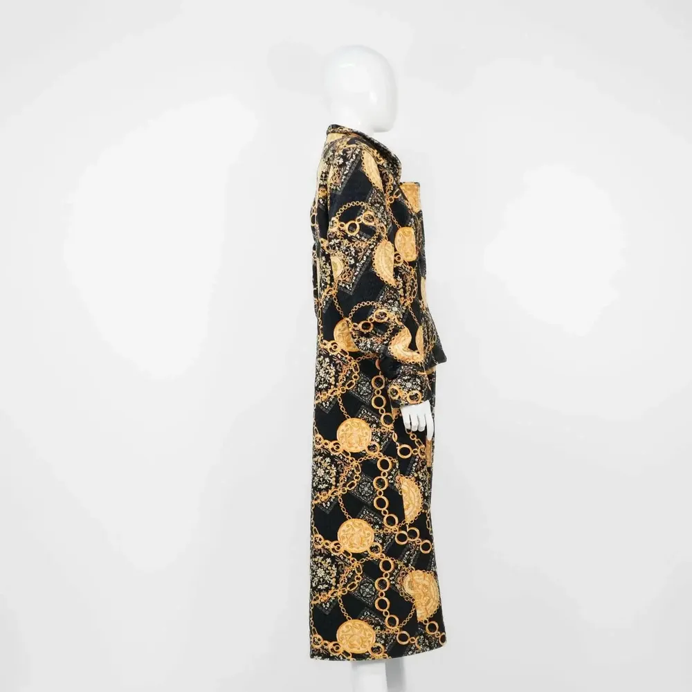 Prêt-à-porter - Manteau ARA Anneaux Noir-Jaune - Anneaux Noir-Jaune - hauteur : 127,00 ; largeur : 41,00 ; durée : 77,00 - MONYER