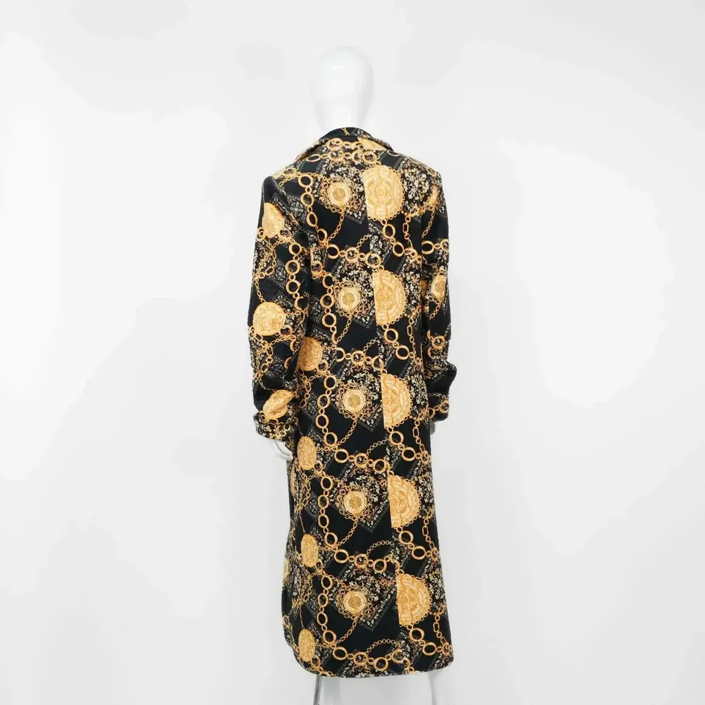 Prêt-à-porter - Manteau ARA Anneaux Noir-Jaune - Anneaux Noir-Jaune - hauteur : 127,00 ; largeur : 41,00 ; durée : 77,00 - MONYER