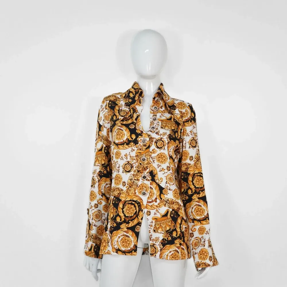 Prêt-à-porter - Chemisier MESIER Blanc Baroque - Blanc Baroque - hauteur : 69,00 ; largeur : 40,00 ; durée : 68,00 - MONYER