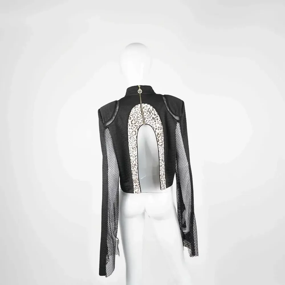 Apparel - Blouse STELLA VIA Black - Black  - height: 50.00; width: 43.00; lengh: 80.00 - MONYER