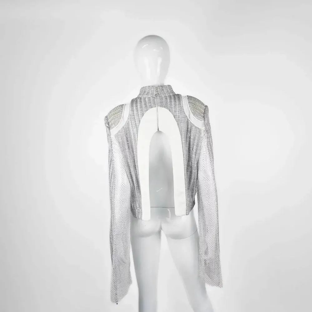 Apparel - Blouse STELLA VIA Grey - Grey - height: 52.00; width: 45.00; lengh: 82.00 - MONYER
