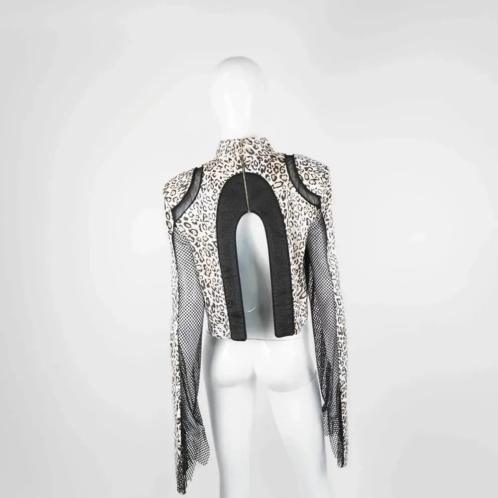 Apparel - Blouse STELLA VIA White Golden Leo - White Golden Leo - height: 45.00; width: 42.00; lengh: 79.00 - MONYER