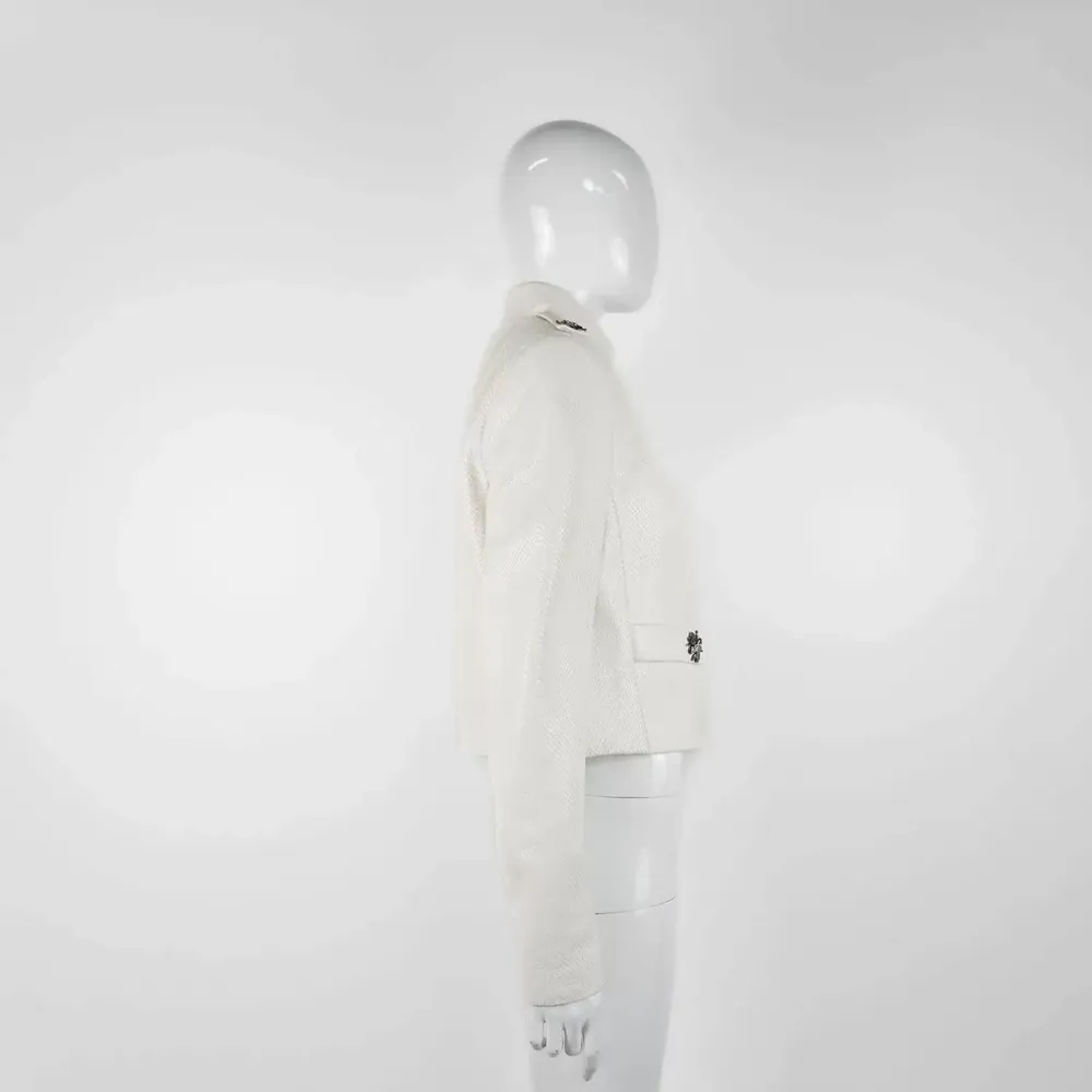 Prêt-à-porter - Blazers LEPUS PREMIUM Neige - Neige - hauteur : 51,50 ; largeur : 43,00 ; durée : 66,00 - MONYER