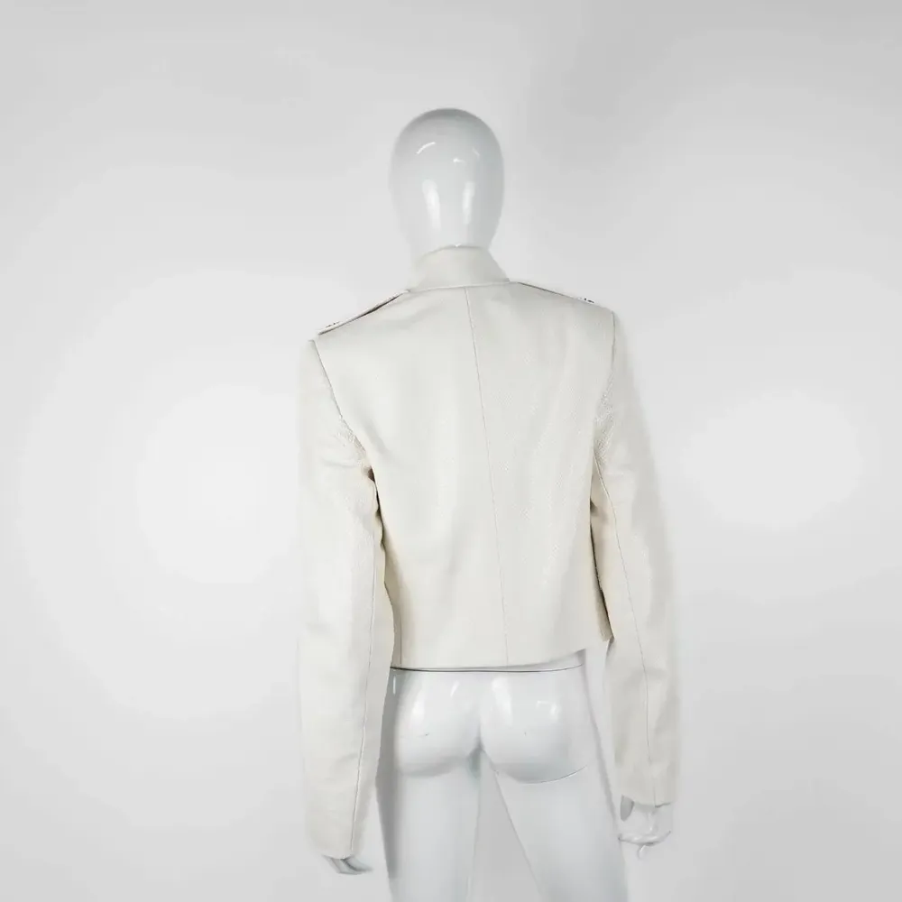 Prêt-à-porter - Blazers LEPUS PREMIUM Neige - Neige - hauteur : 51,50 ; largeur : 43,00 ; durée : 66,00 - MONYER