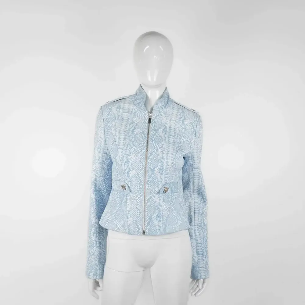 Prêt-à-porter - Blazers LEPUS PREMIUM Imprimé serpent ciel - Imprimé serpent ciel - hauteur : 52,00 ; largeur : 39,50 ; durée : 66,00 - MONYER