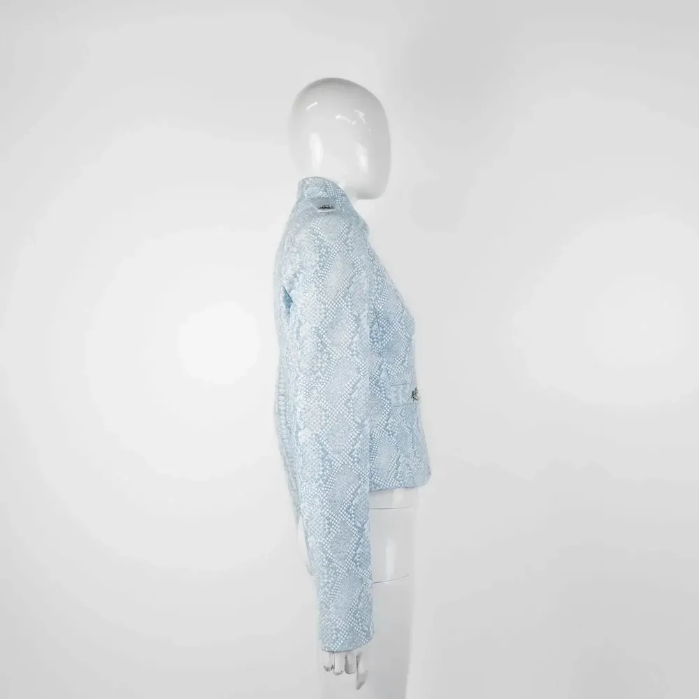 Prêt-à-porter - Blazers LEPUS PREMIUM Imprimé serpent ciel - Imprimé serpent ciel - hauteur : 52,00 ; largeur : 39,50 ; durée : 66,00 - MONYER