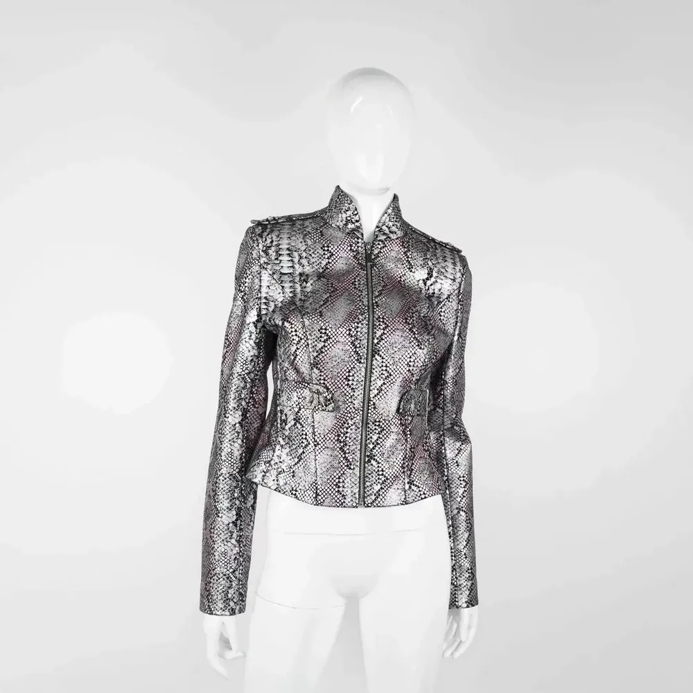 Apparel - Blazers LEPUS PREMIUM Dusty Rose snake print - Dusty Rose snake print - height: 51.10; width: 43.00; lengh: 66.00 - MONYER