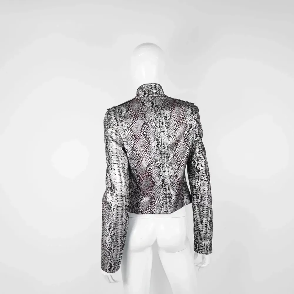 Apparel - Blazers LEPUS PREMIUM Dusty Rose snake print - Dusty Rose snake print - height: 51.10; width: 43.00; lengh: 66.00 - MONYER