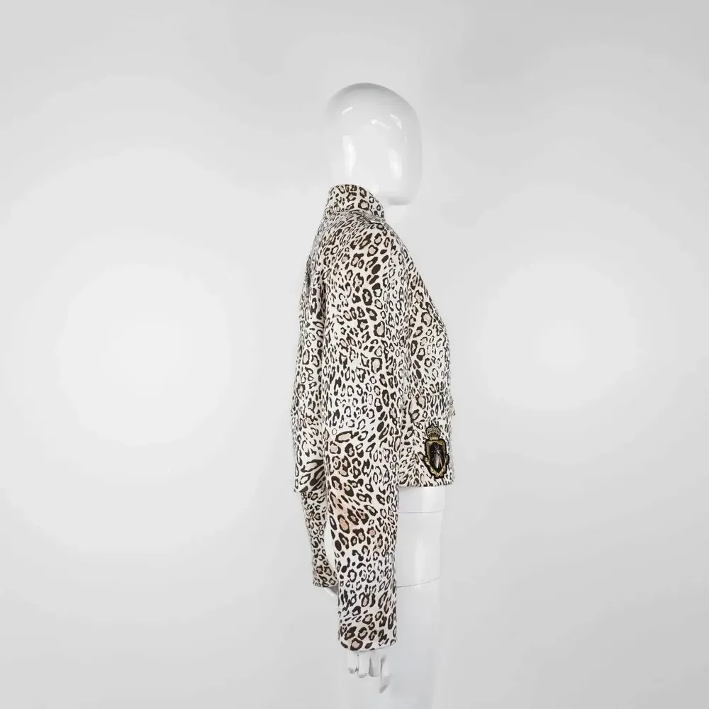 Apparel - Blazers LEPUS PREMIUM White Golden Leo - White Golden Leo - height: 51.10; width: 43.00; lengh: 66.00 - MONYER