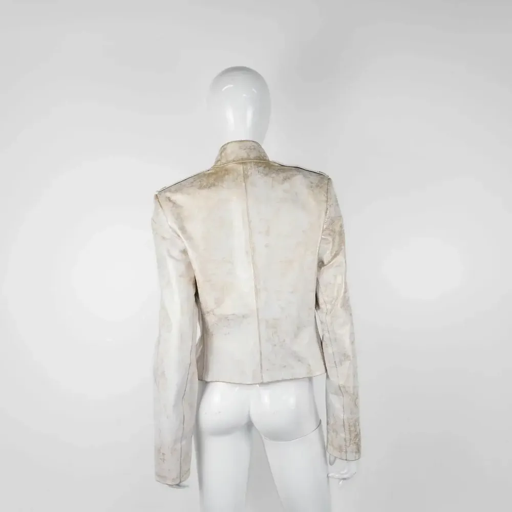 Apparel - Blazers LEPUS PREMIUM White Gold - White Gold - height: 51.10; width: 43.00; lengh: 66.00 - MONYER