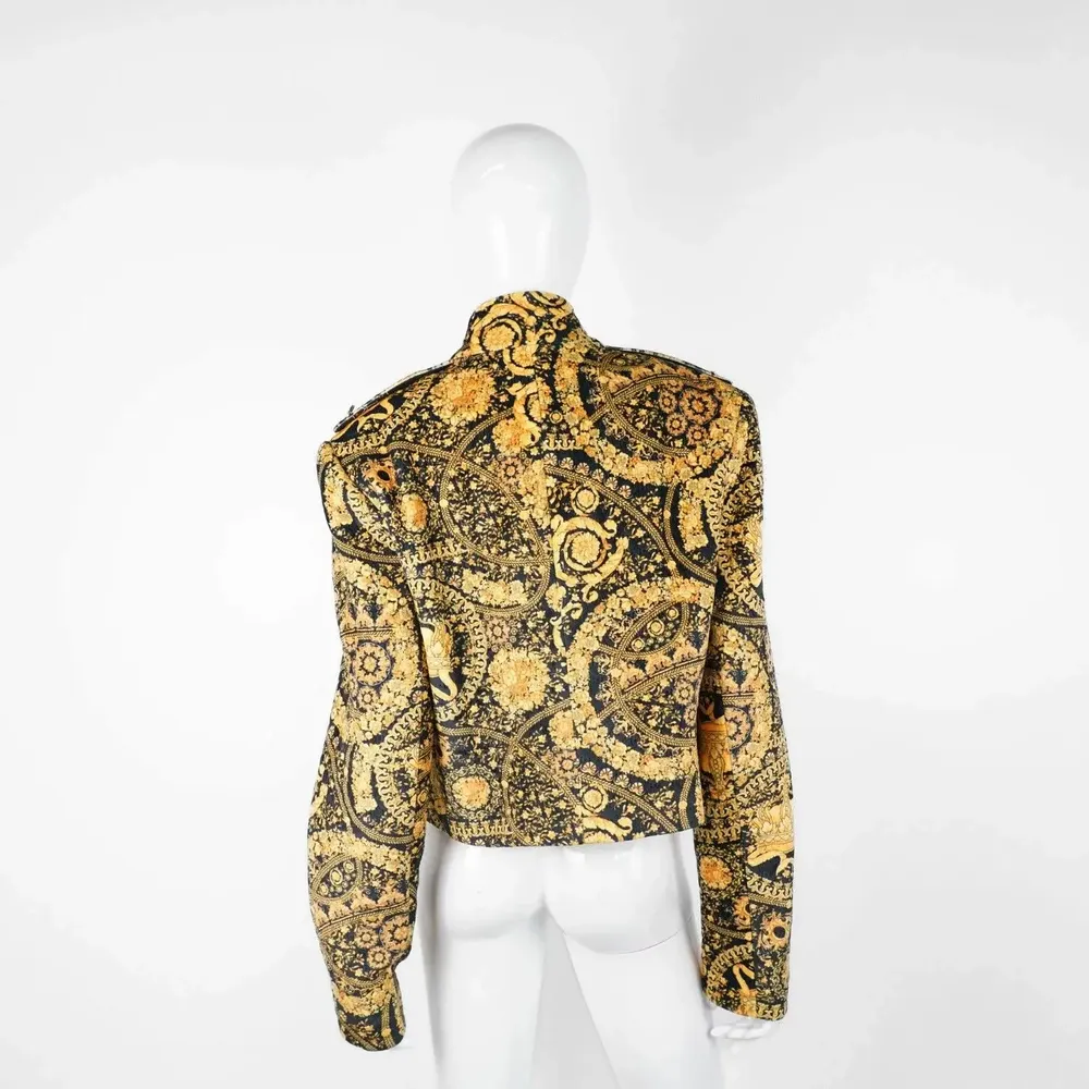 Prêt-à-porter - Blazers LEPUS Noir baroque - Noir baroque - hauteur : 53,00 ; largeur : 46,00 ; longueur : 66,50 - MONYER