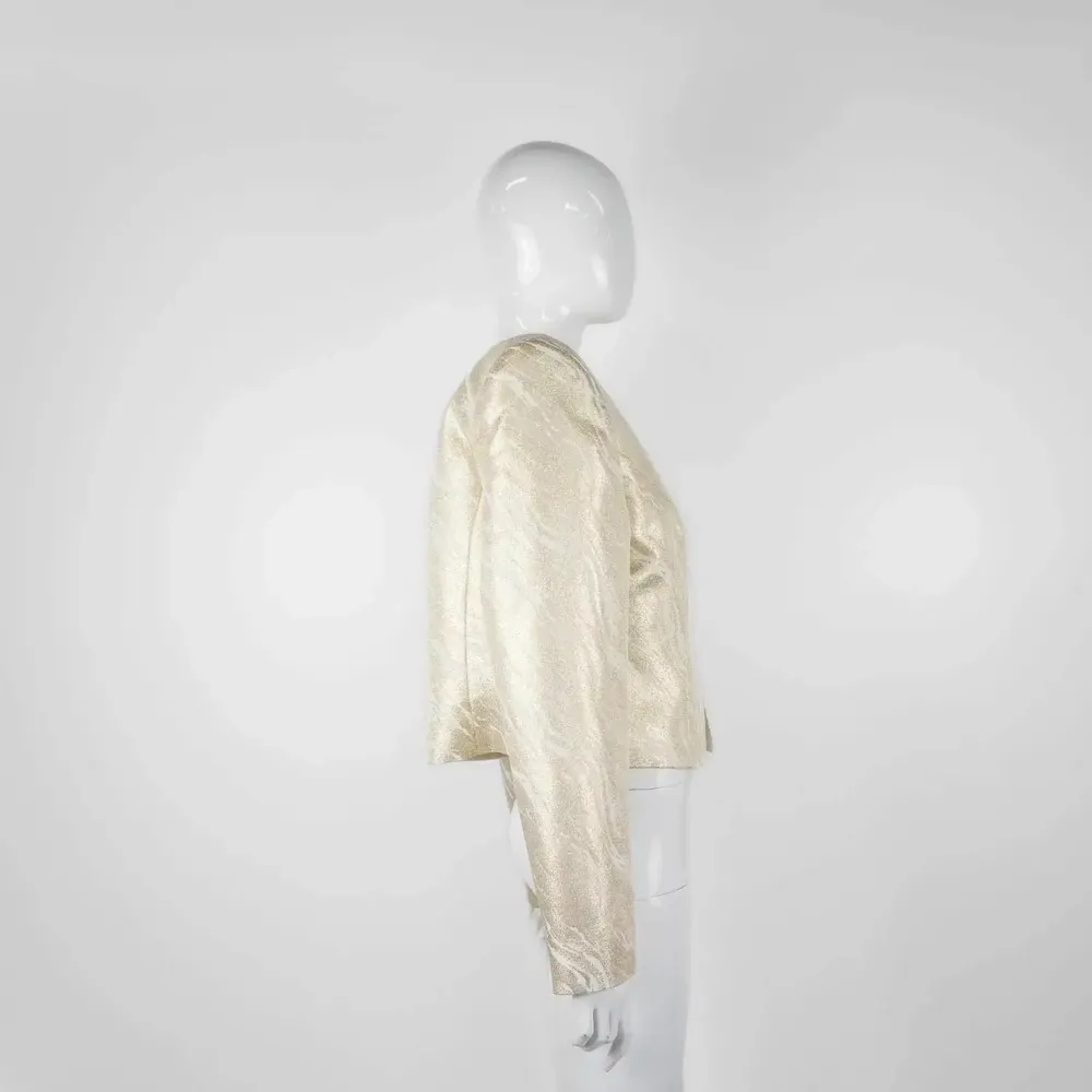 Prêt-à-porter - Blazers LIBRA Or Blanc - Or Blanc - hauteur : 52,00 ; largeur : 40,00 ; durée : 65,00 - MONYER