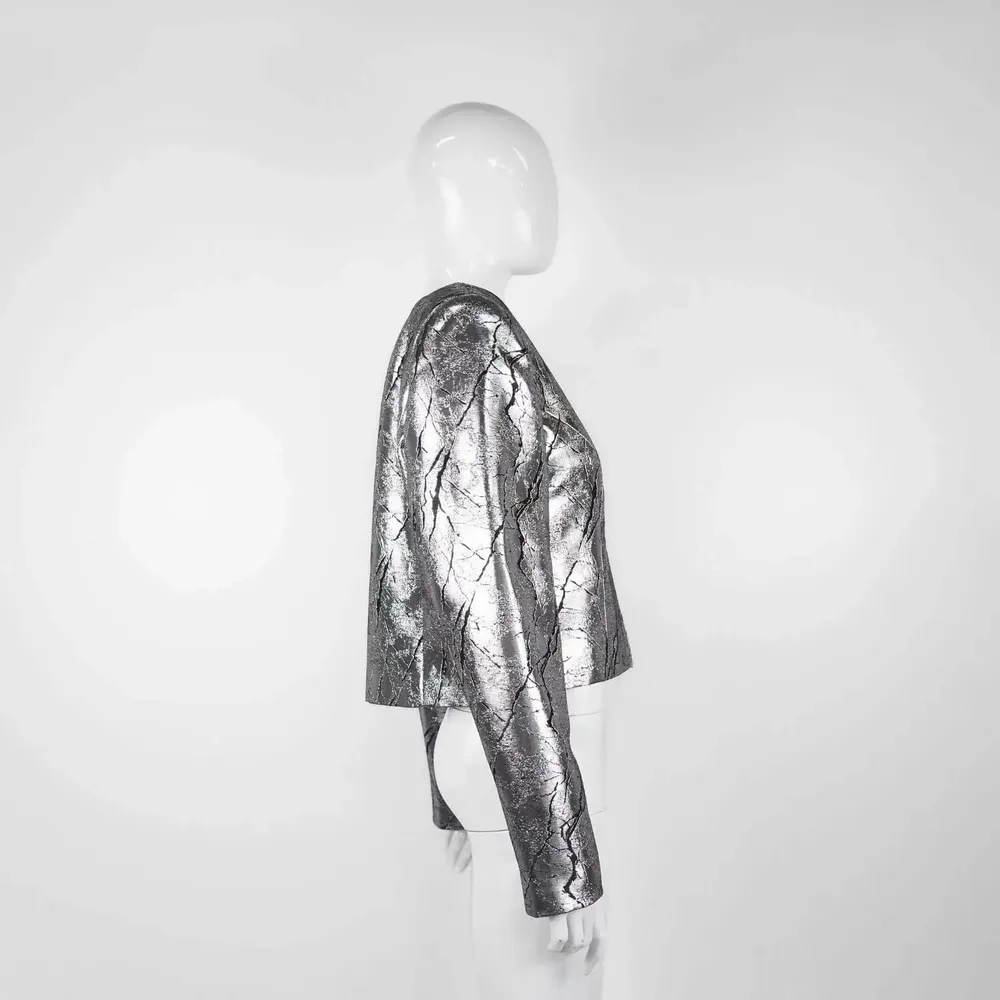 Prêt-à-porter - Blazers LIBRA Argent - Argent - hauteur : 52,00 ; largeur : 40,00 ; durée : 65,00 - MONYER