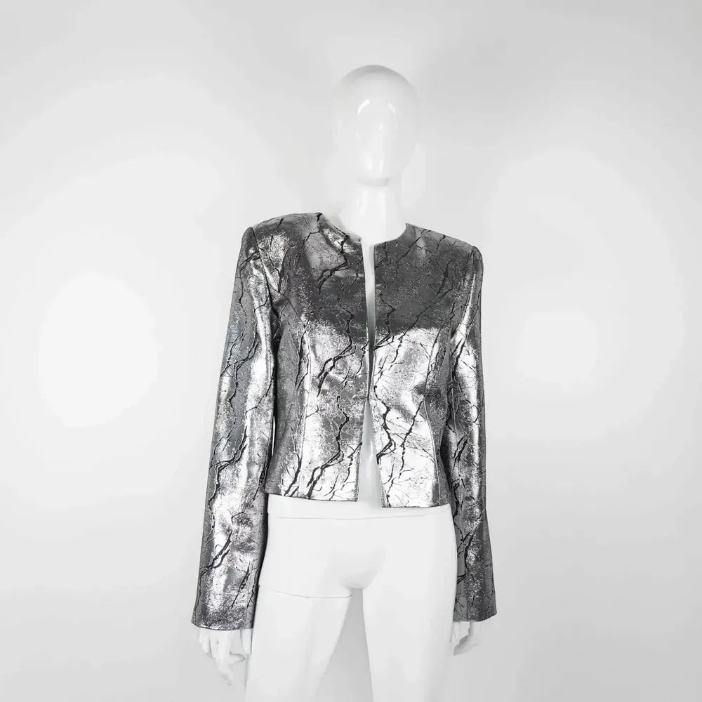 Apparel - Blazers LIBRA Silver - Silver - height: 54.00; width: 41.00; lengh: 66.00 - MONYER