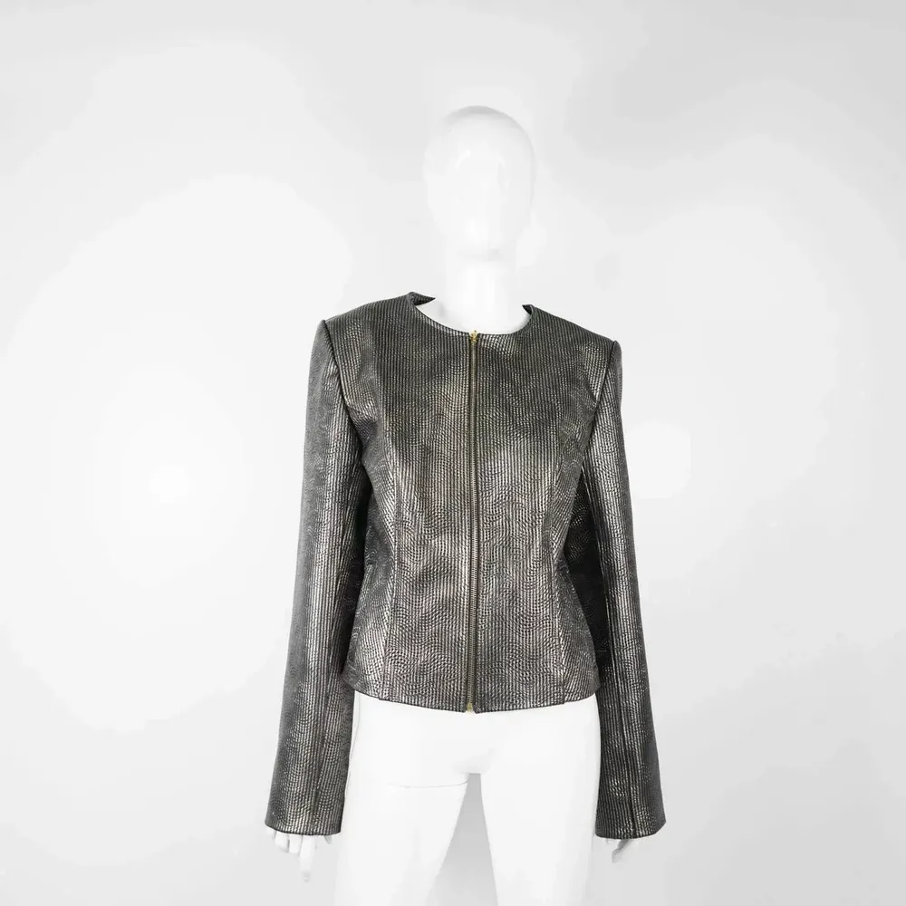 Prêt-à-porter - Blazers LIBRA PREMIUM Bronze métallisé - Bronze métallisé - hauteur : 53,50 ; largeur : 42,00 ; durée : 68,00 - MONYER