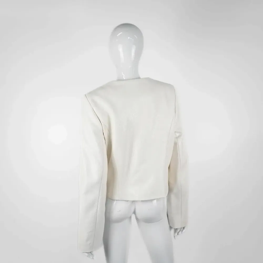 Prêt-à-porter - Blazers LIBRA PREMIUM Or Blanc - Or Blanc - hauteur : 53,50 ; largeur : 42,00 ; durée : 68,00 - MONYER