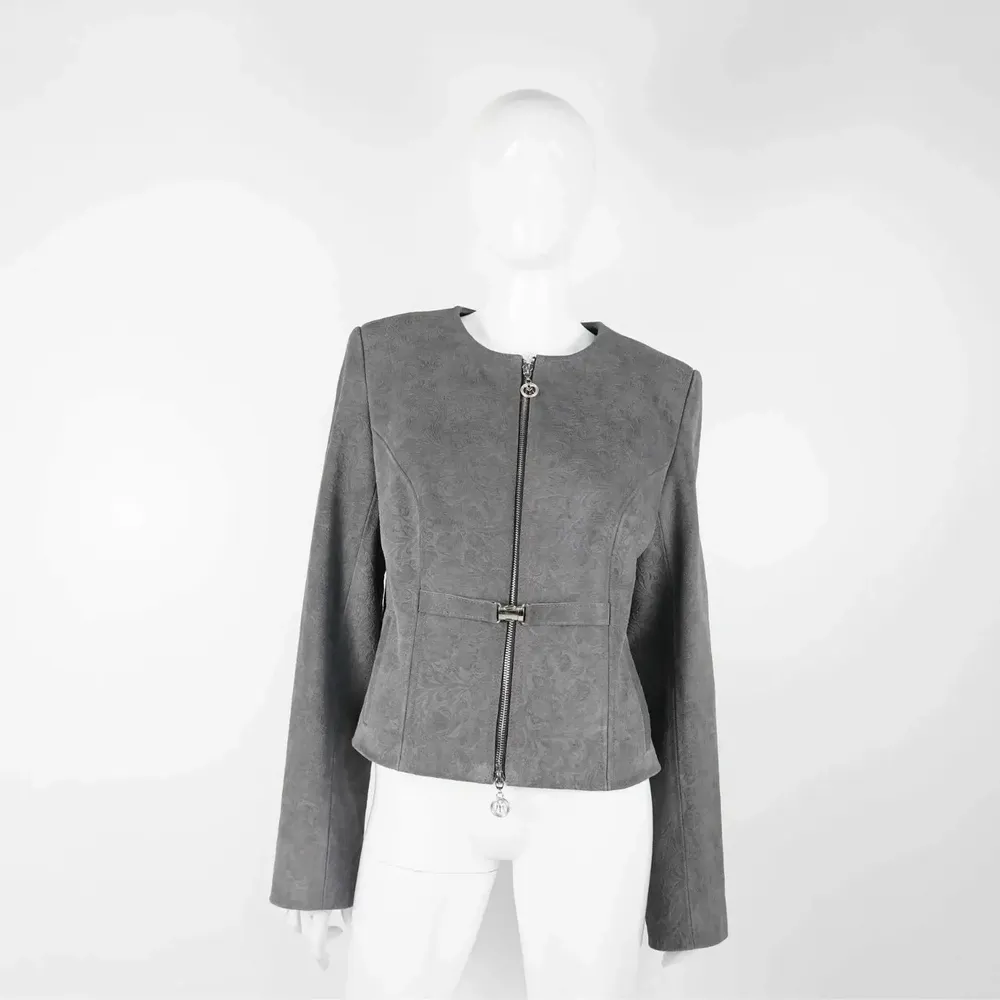 Apparel - Blazers LIBRA PREMIUM Grey leaves - Grey leaves - height: 53.50; width: 42.00; lengh: 68.00 - MONYER