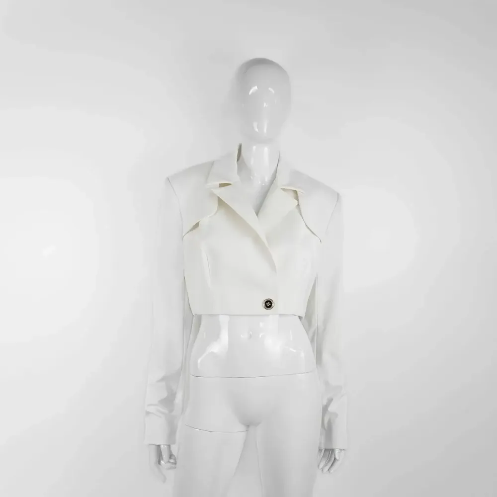 Apparel - Blazers CARINA White - White - height: 43.50; width: 45.00; lengh: 66.00 - MONYER