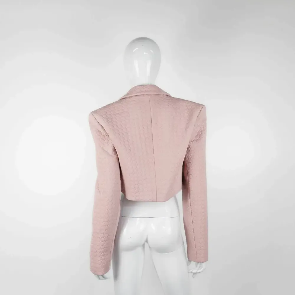 Prêt-à-porter - Blazers CARINA Rose - Rose - hauteur : 43,00 ; largeur : 46,00 ; durée : 66,00 - MONYER