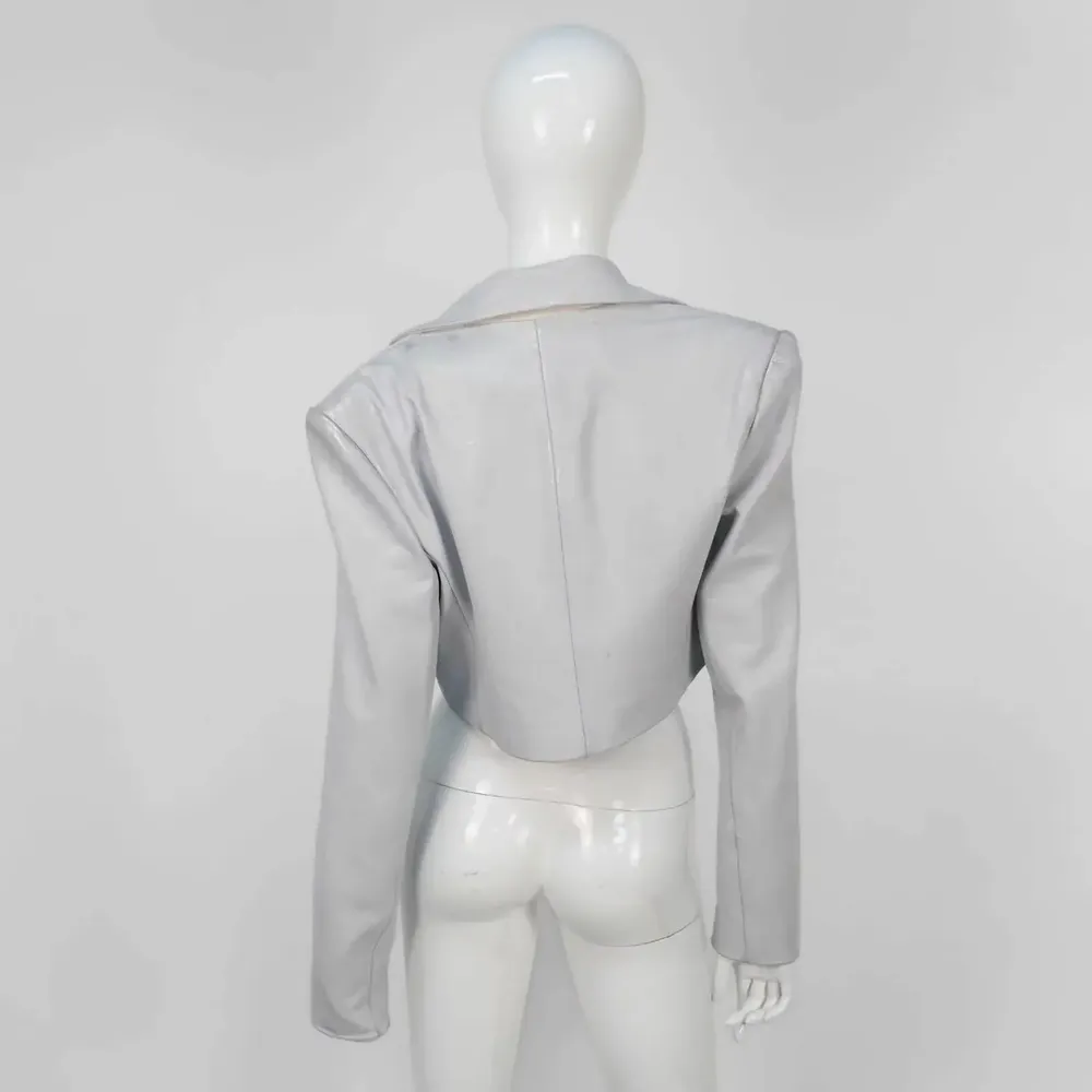 Apparel - Blazers CARINA PREMIUM Moon Silver - Moon Silver - height: 40.50; width: 43.00; lengh: 66.00 - MONYER